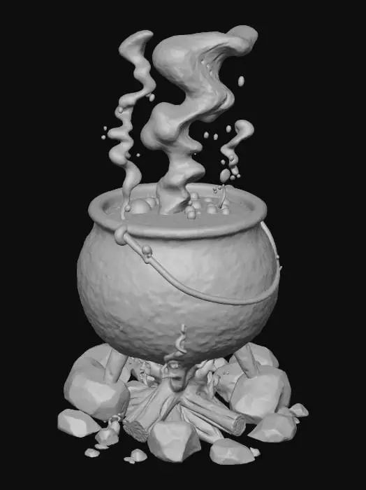 3D model for Enchanted Brew, #Halloween2025#