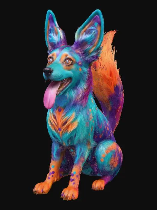 3D model for #Halloween2025#,  Alebrije