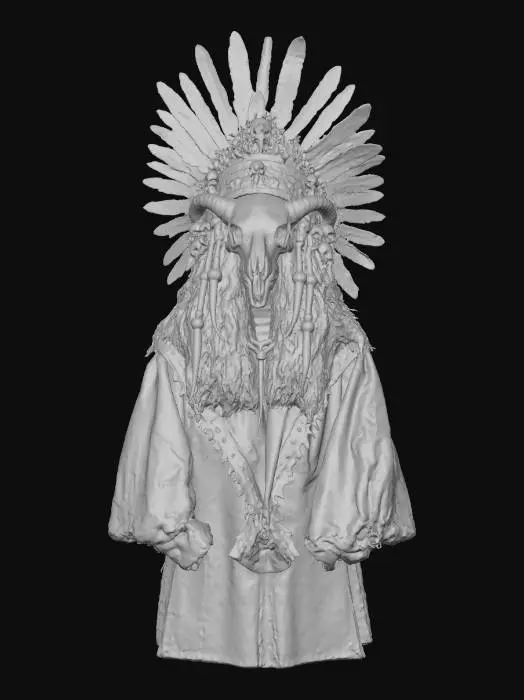 3D model for Mystic Samhain Headdress, #Halloween2025#