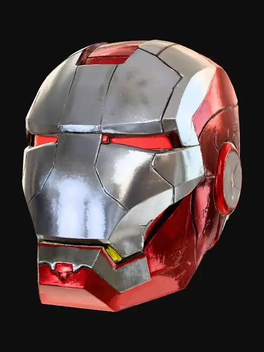3D model for Iron Man , #Halloween2025#, Mask