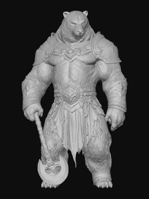 3D model for Polar Warrior