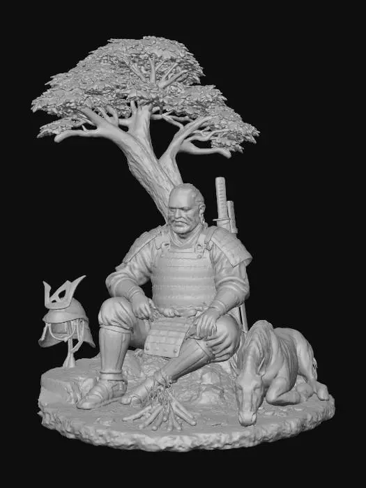 3D model for Warrior's Rest