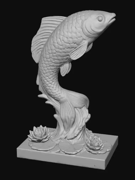 3D model for Koi in Bloom