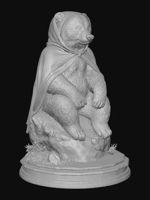 3D model for Enchanted Bear.