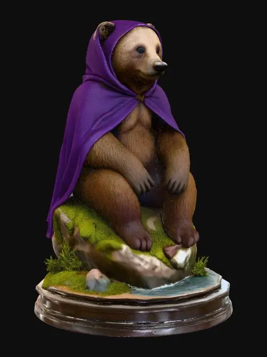 3D model for Enchanted Bear.