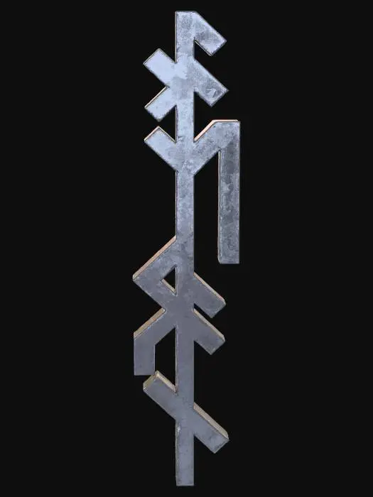 3D model for Abstract Rune