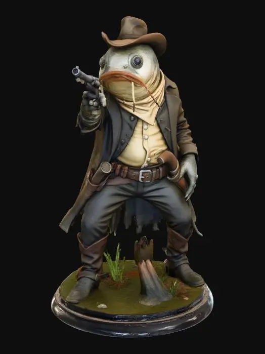 3D model for Gunfish Outlaw