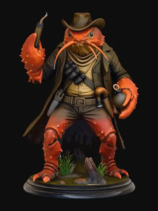 3D model for Cowboy Crustacean