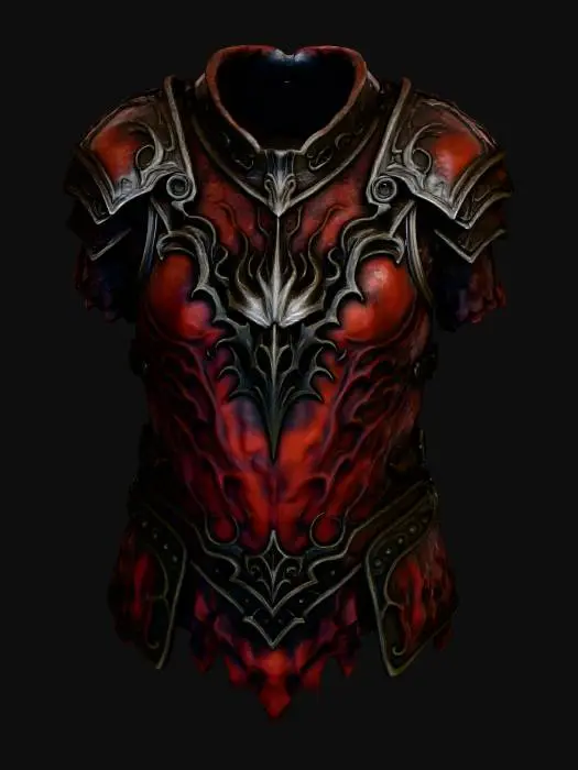 3D model for Corrupted Cuirass
