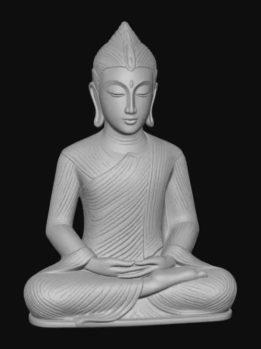 3D model for Buddha Serenity