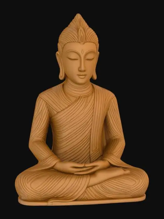 3D model for Buddha Serenity