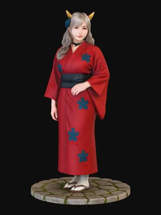 3D model for Dragonkin Wife, Ceremonial