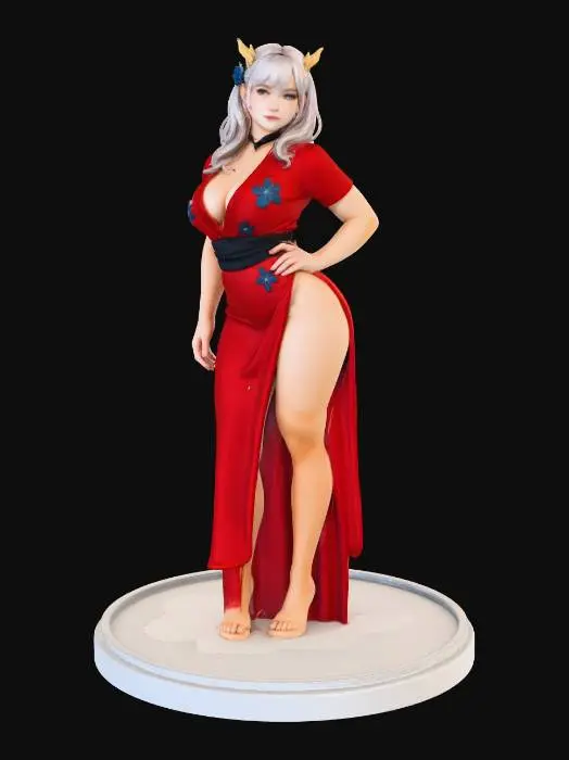 3D model for DragonKin Bride