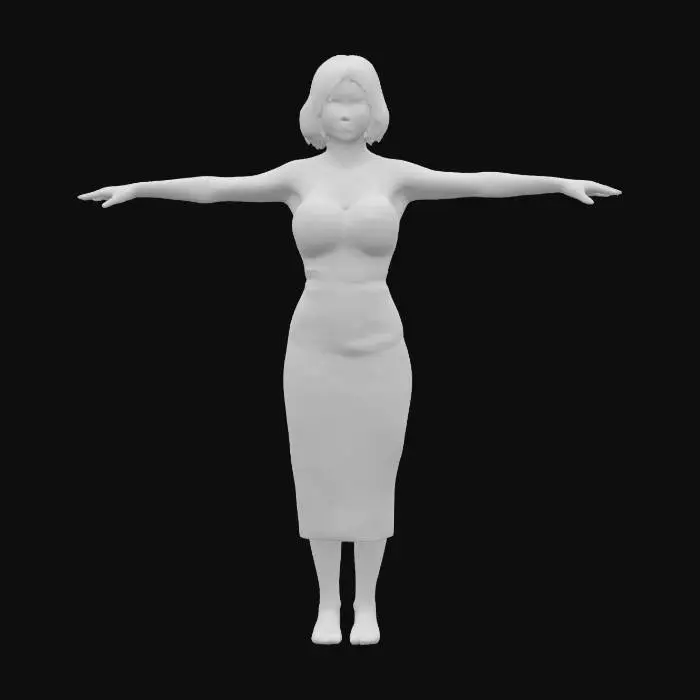 3D model for Balance in Gray