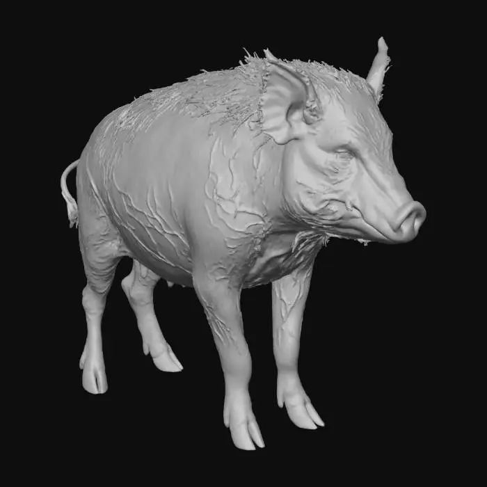 3D model for Zombified Swine