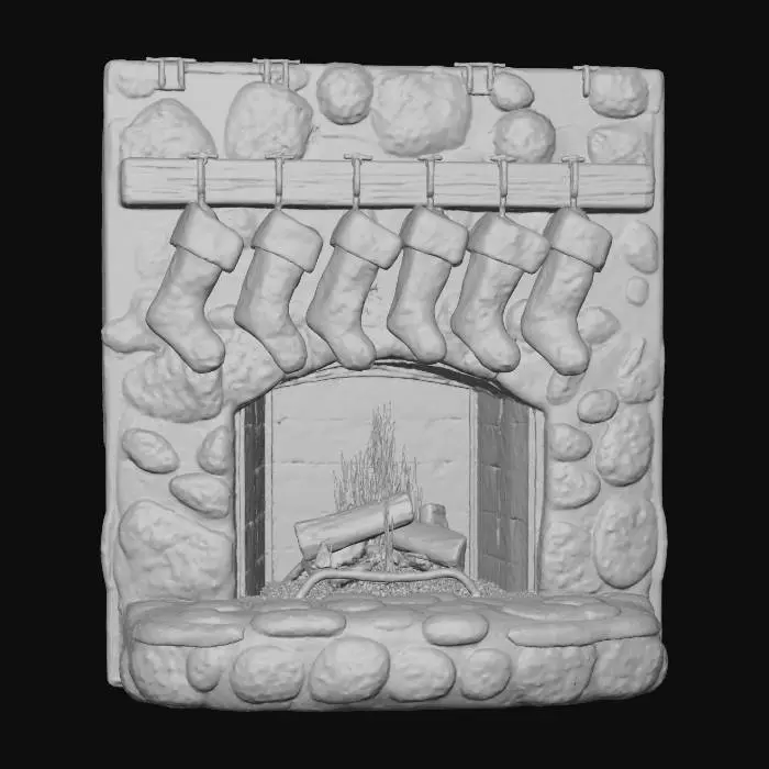 3D model for Holiday Hearthside Warmth, #Christmas2025#