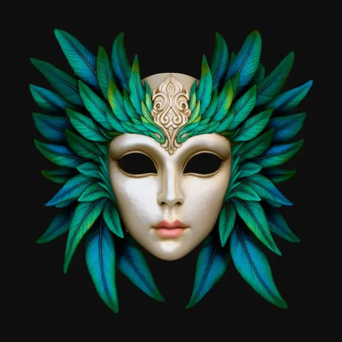 3D model for Fae Princess Mask