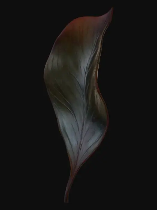 3D model for Autumn Leaf
