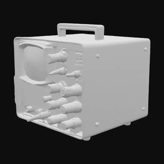 3D model for Tektronix 310A Oscilloscope from 1955