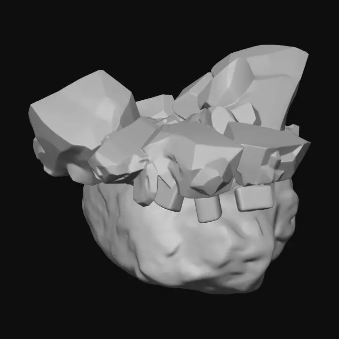 3D model for Neon Crystal Crown