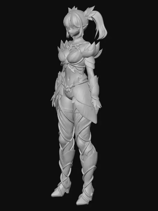 3D model for Nyomi