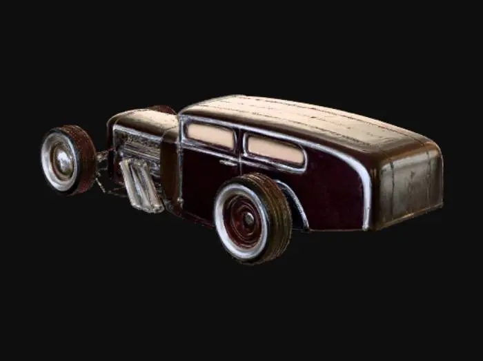 3D model for Streamlined Hot Rod
