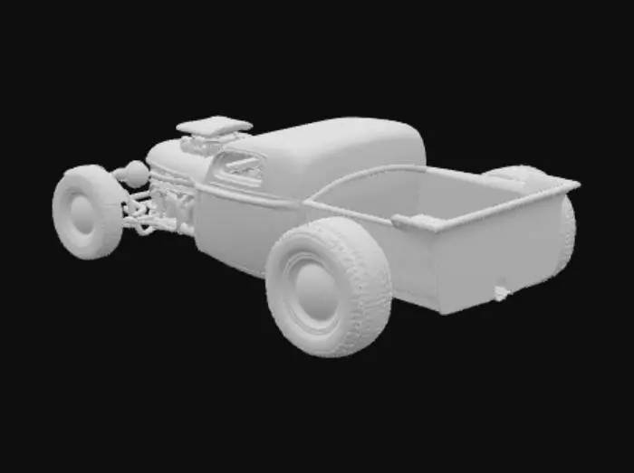 3D model for Retro Racer