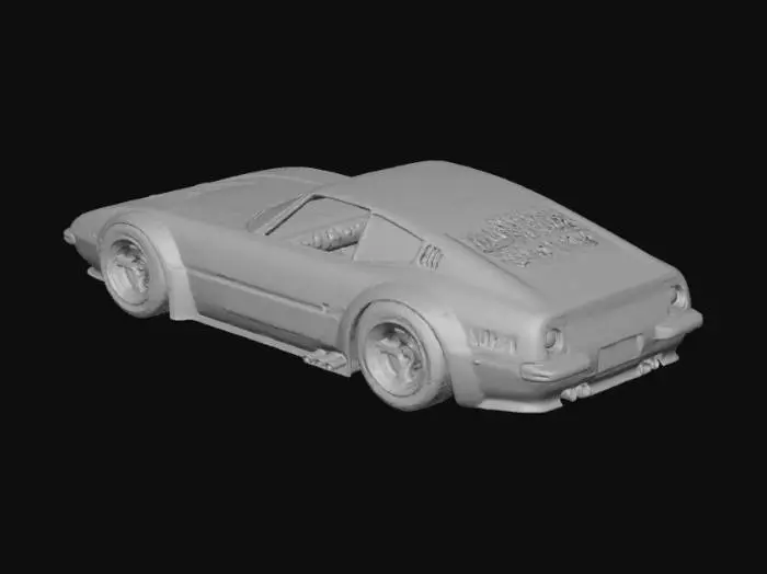 3D model for 1972 Ferrari Daytona 365 GTB/4