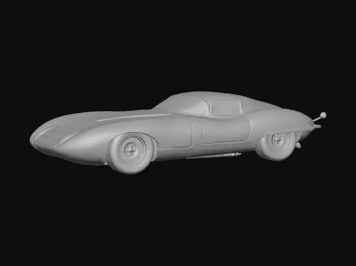 3D model for Sleek Classic Car
