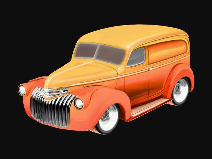 3D model for Sunset Cruiser‍