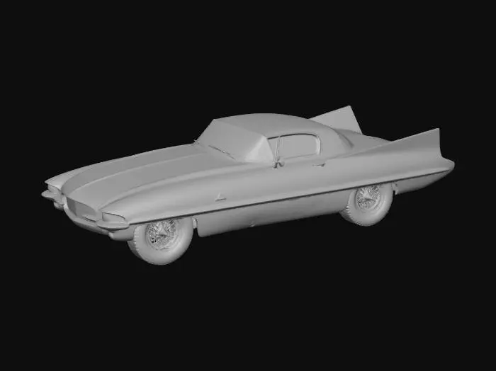 3D model for Retro Elegance