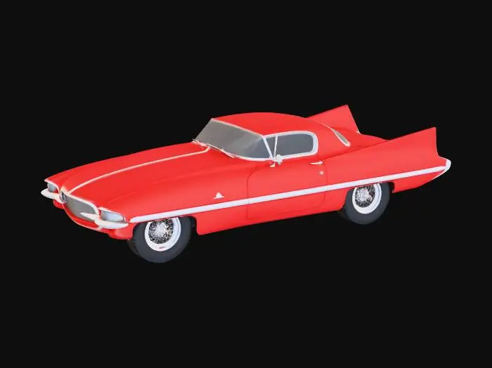 3D model for Retro Elegance