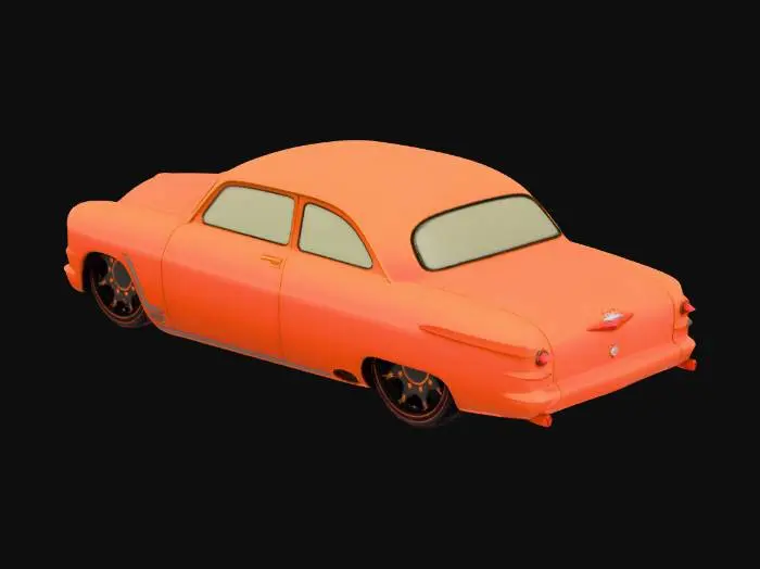 3D model for Pandora's Shoebox - 1950 Ford "Shoebox" Coupe