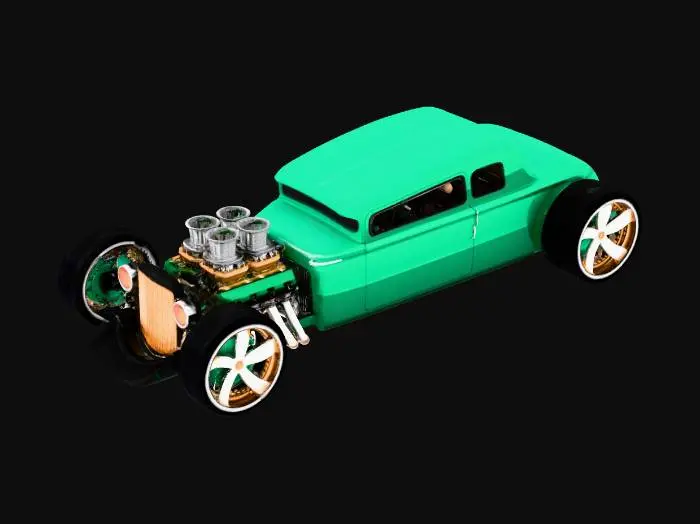 3D model for Mean Green Machine
