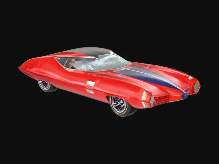 3D model for 1964 GM-X Stiletto