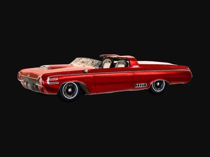 3D model for Red Retro Cruiser