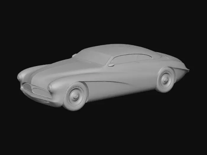 3D model for 1949 Mercury Coupe -Merrodder-