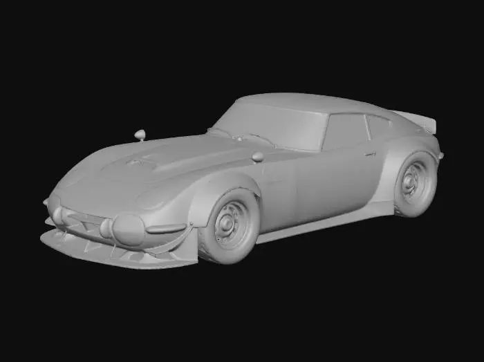 3D model for Highballin Racer
