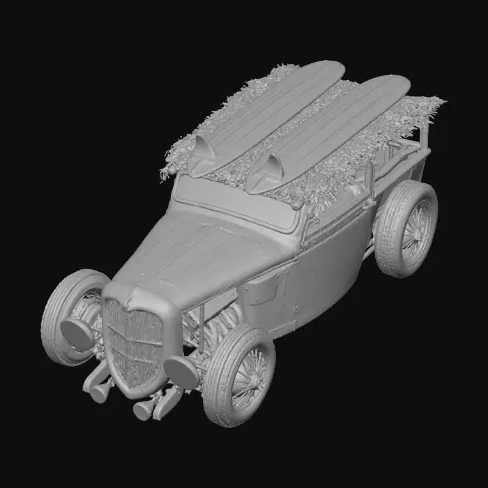 3D model for Beach Cruiser Hot Rod