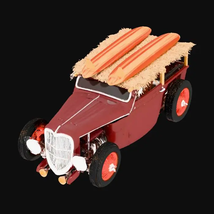 3D model for Beach Cruiser Hot Rod