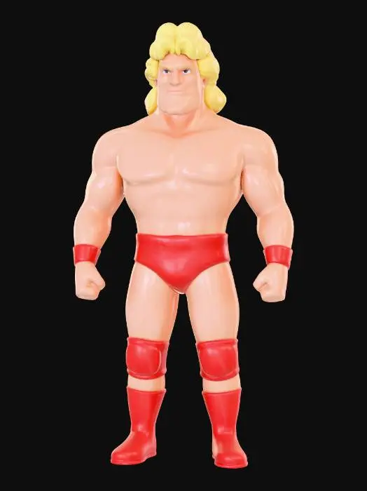 3D model for Wrestling Champion Doll