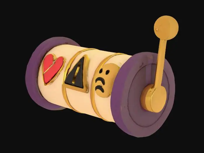 3D model for Emotional Slot Machine