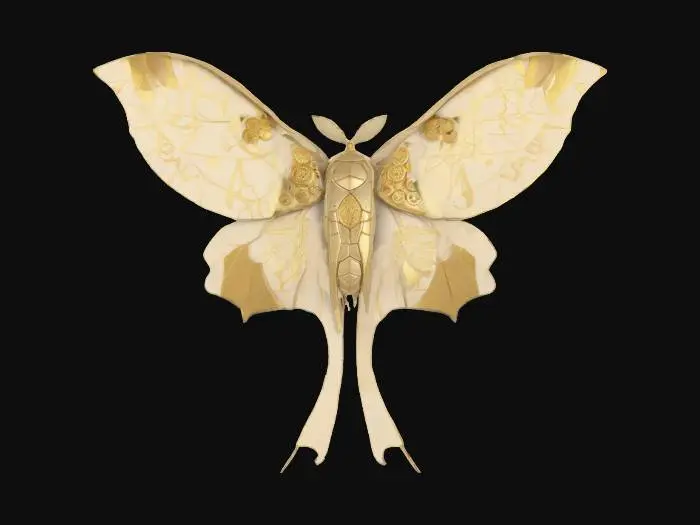 3D model for Actias Aurelius