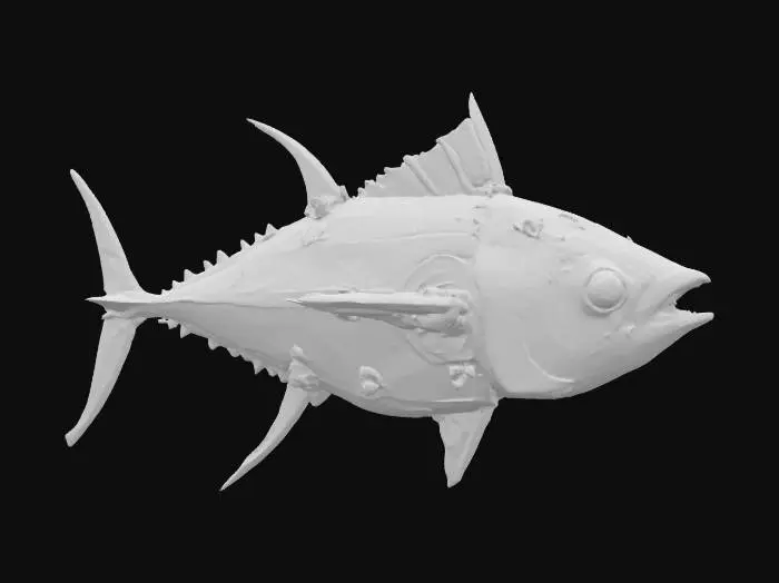 3D model for Aiko's Tuna, #ocean#