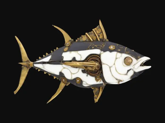 3D model for Aiko's Tuna, #ocean#