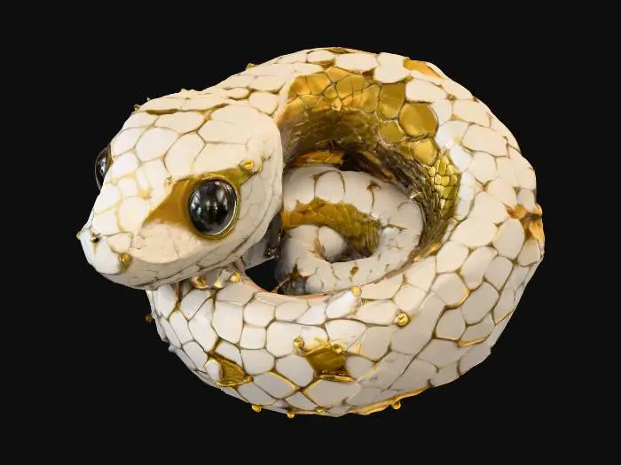 3D model for Snake is Smol