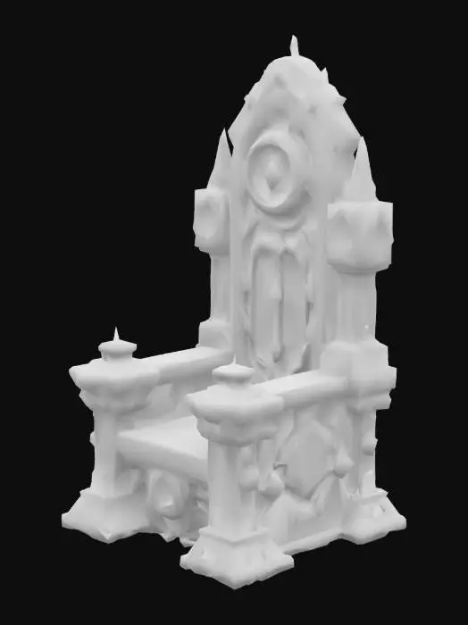 3D model for Celestial Throne