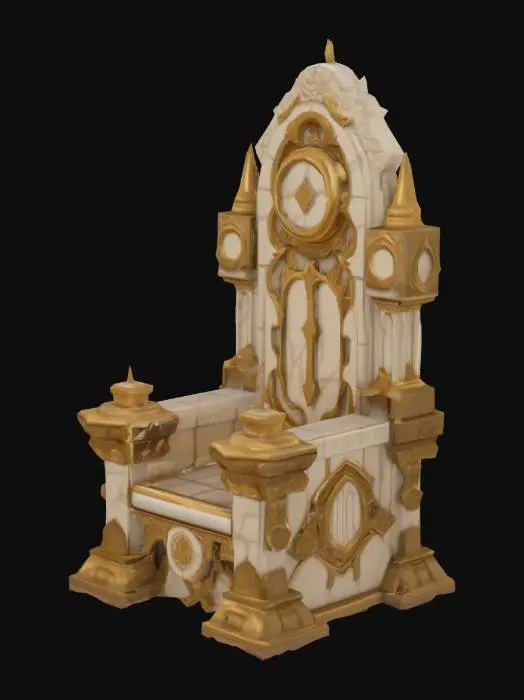 3D model for Celestial Throne