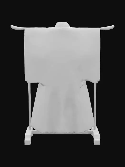 3D model for Golden Serenity Kimono