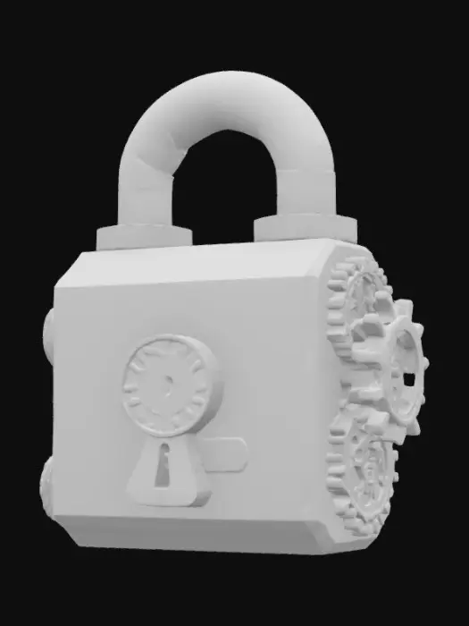 3D model for Lock